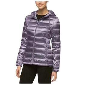 Andrew Marc Coat Women's Size S Packable Premium Down Quilted Puffer Purple